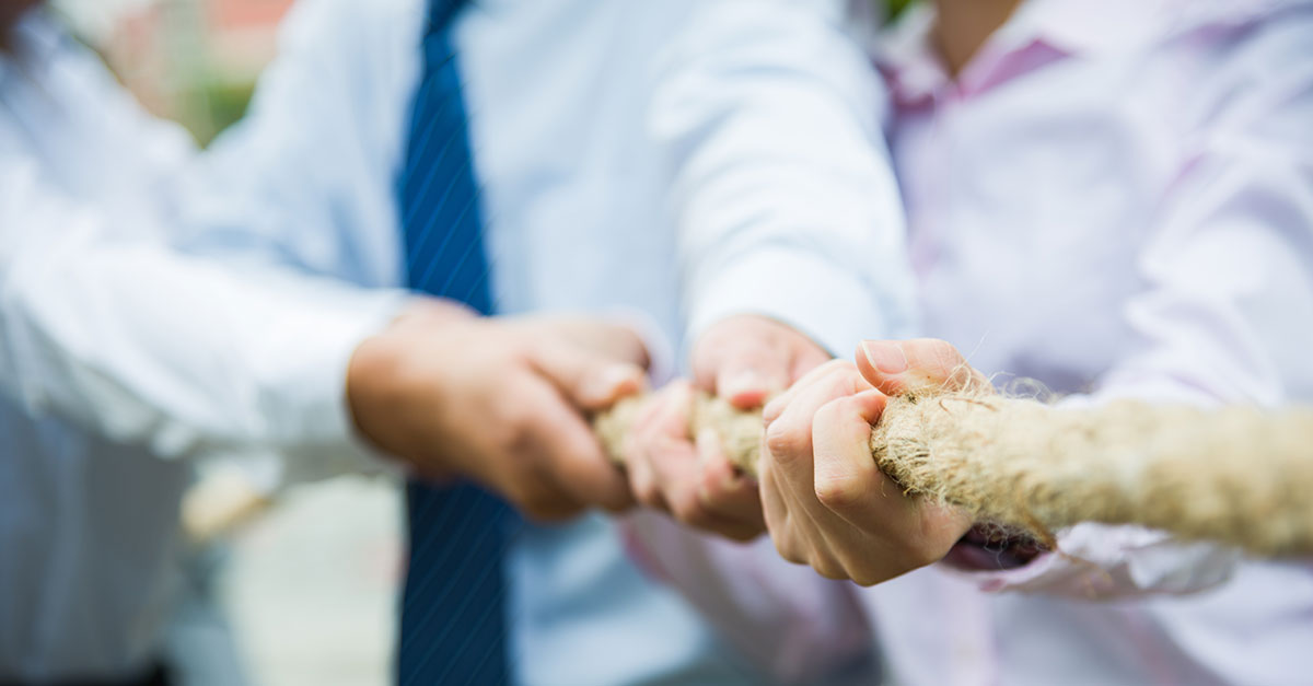Do individual companies or compete supply networks against each other?
