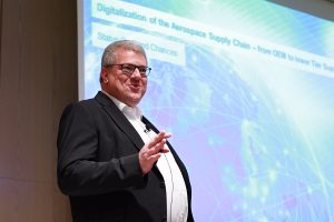 SupplyOn CEO Markus Quicken explains the challenges of the digital transformation in the aviation industry