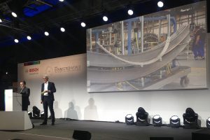 Live demo: Christian Kastl (SupplyOn) presented an innovative industry 4.0 scenario
