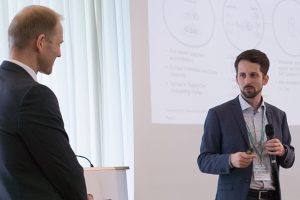 Warben für offenes Feedback zum ESI-Projekt: Thorsten Fülling (SupplyOn) und Andreas Kolb (Siemens, re.)