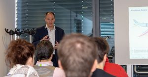 Vorstand Dr. Stefan Brandner gibt einen anschaulichen Einblick in die Herausforderungen im Supply Chain Management...