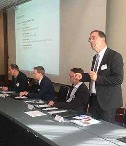 Arvid Holzwarth (SupplyOn) als Experte im Workshop Digitalisierung