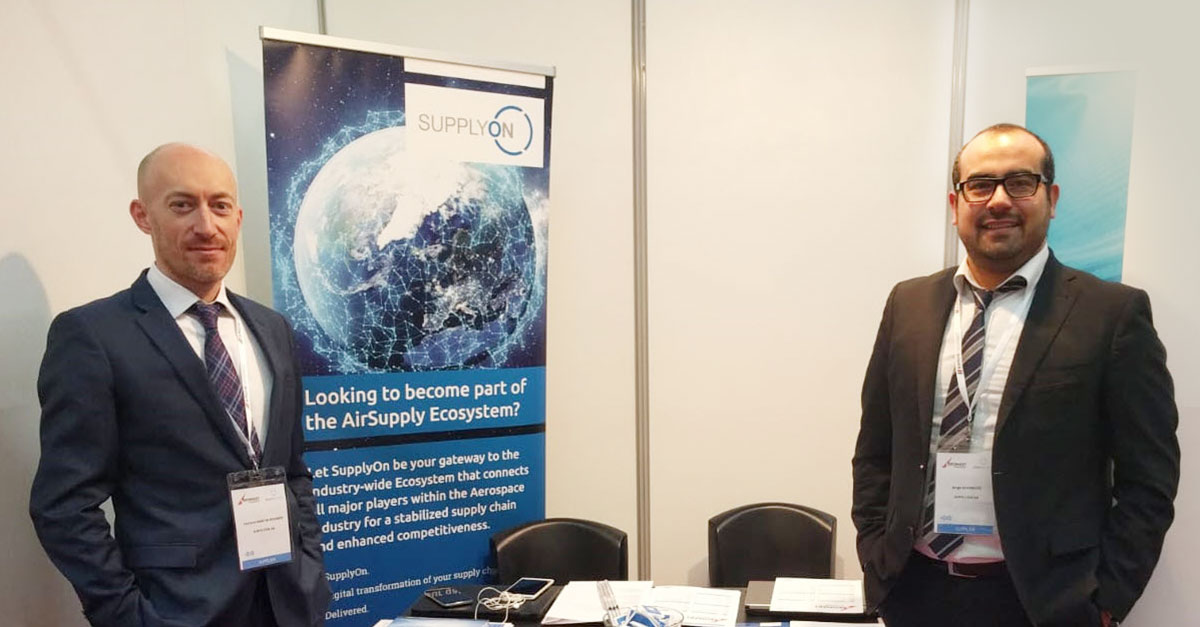 Aeromart Toulouse welcomed more than 3,000 participants from 45 countries - and SupplyOn was among the exhibitors.
