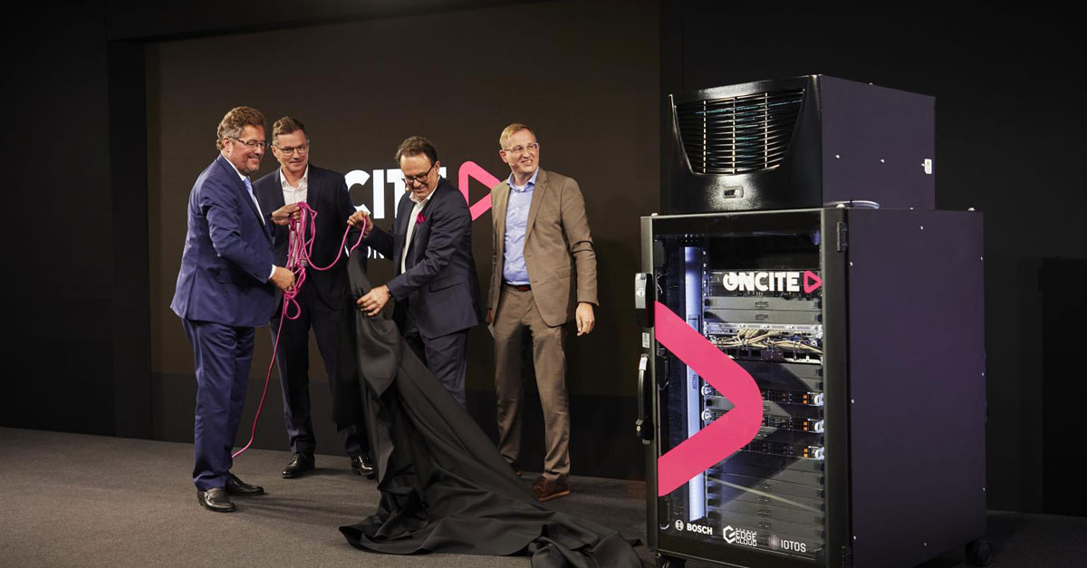 With Bosch Connected Industry and IoTOS, German Edge Cloud launched an "all-in-one" solution for the manufactuing industry: ONCITE (Image: Rittal / German Edge Cloud)