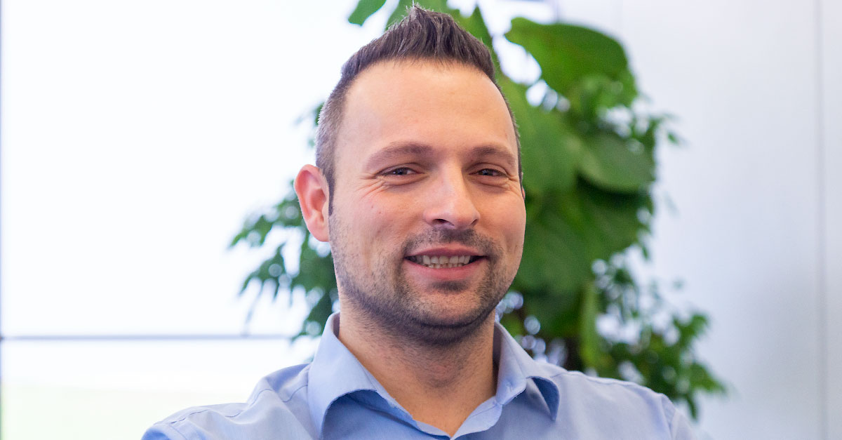 Dominik Halamoda gibt Einblicke in seinen Arbeitsalltag