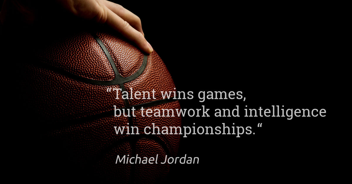 Already Michael Jordan knew that the key to success lies in a highly motivated team.