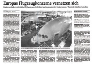 Report on AirSupply in the Financial Times Deutschland, 2011