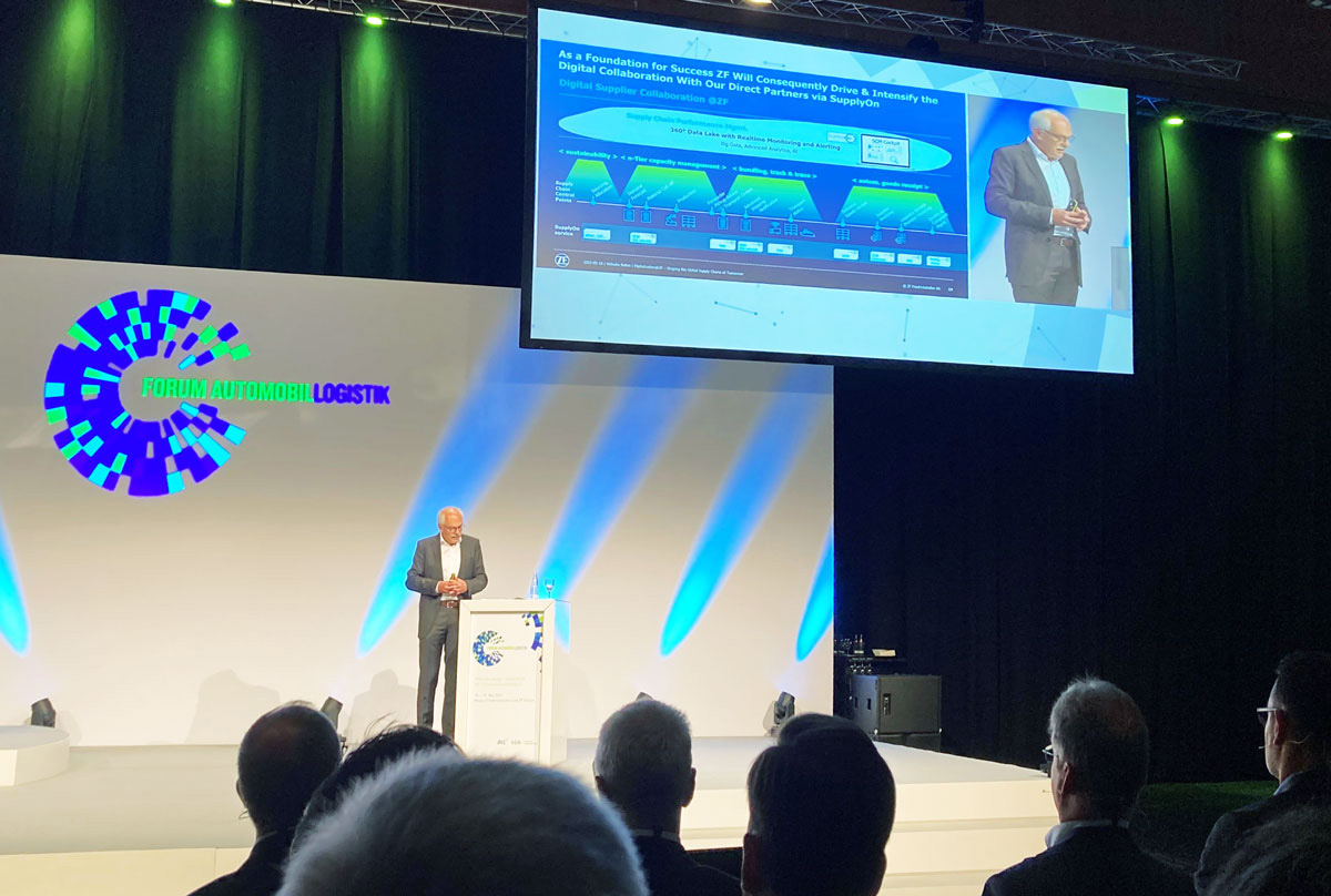 "Als Basis für den Erfolg wird ZF die digitale Zusammenarbeit mit unseren direkten Partnern über SupplyOn konsequent vorantreiben und intensivieren", sagt Wilhelm Rehm (ZF)