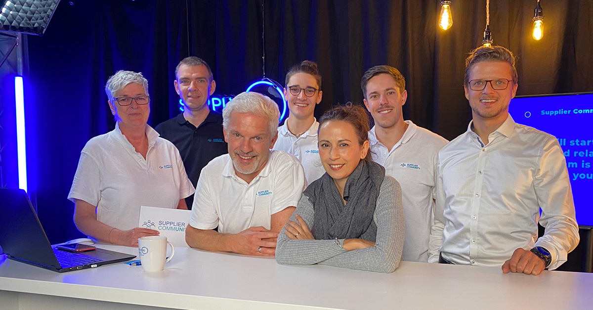 Lights, camera and action: We welcome the Supplier Community broadcasted from our new SupplyOn Studio