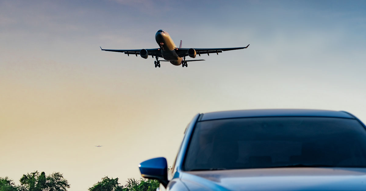Image showing a car and airplane: Conference highlights and insights on digital transformation in the automotive and aerospace supply chains