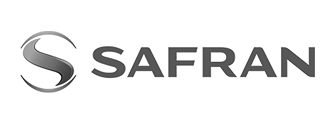 Safran logo featuring a stylised S symbol to the left of the word SAFRAN in bold, uppercase letters.